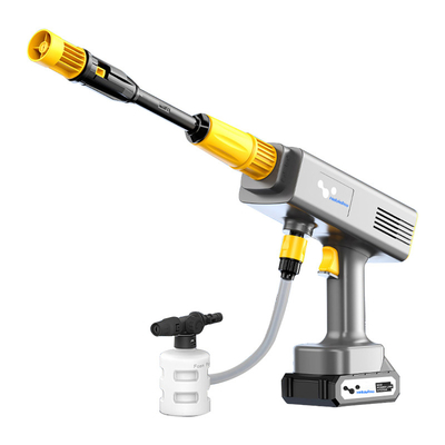 2021 New Product Car Wash Gun Portable Water Jet Gun Lithium Battery Car Wash Foam Gun